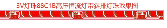 钲铭科电子的高压线性IC 00A8 在高压灯带 高压恒流工程灯带中的应用案列(图4)